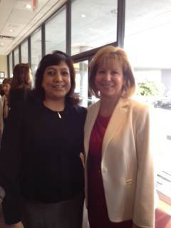 Mona Samar and Dianne Watts, Mayor, Surrey, BC, Canada