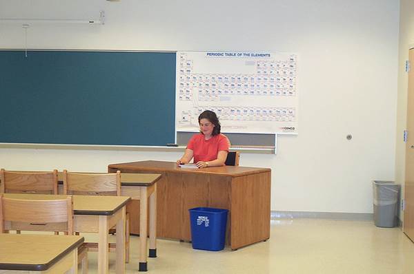  A Special Education Teacher in her Classroom
