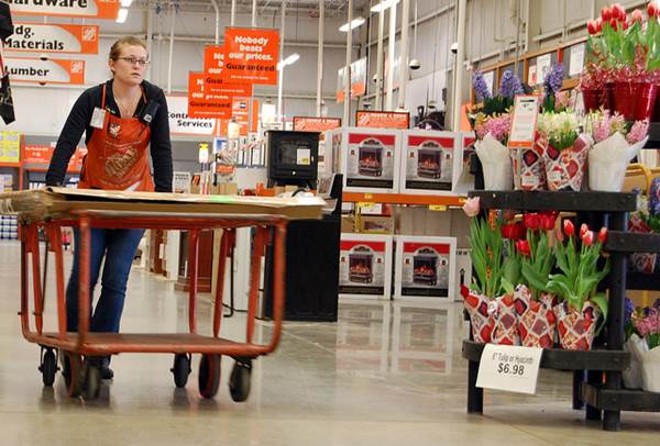 A Hard Working Employee at Home Depot