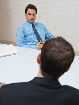 An Employer Interviewing a New Employee