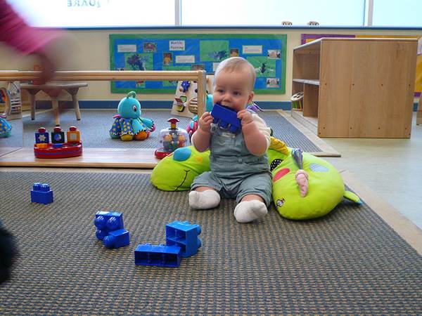 Little Baby Lucas Playing with Toys at the Toy Testing Factory