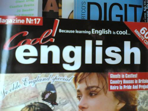 Cover of an English Learning Magazine in Germany
