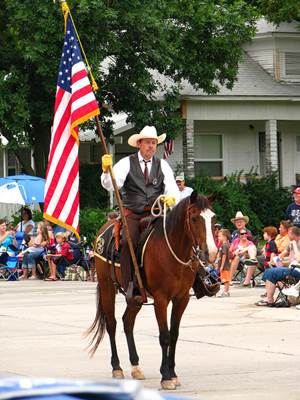 US Marshal in a 4th of July Parade