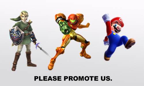 Video Games Characters Link, Samus and Mario