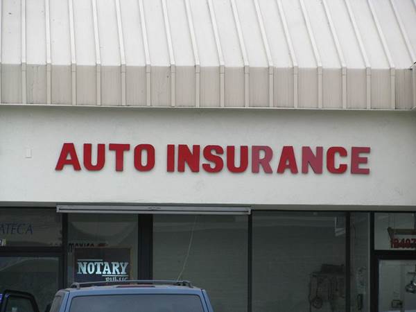 Auto Insurance Sign