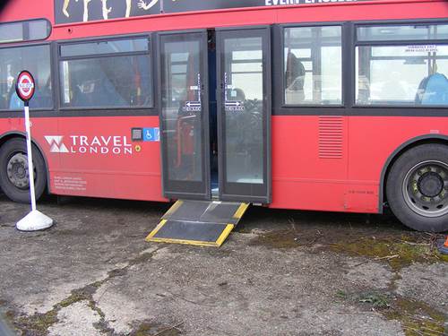 A Public Transport Bus in London